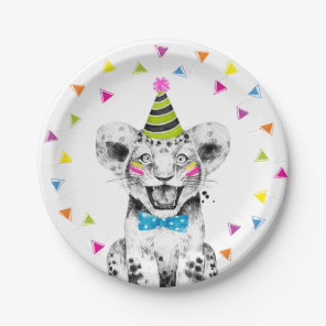 Party Animals Safari Wild Tiger Jungle Birthday Paper Plates