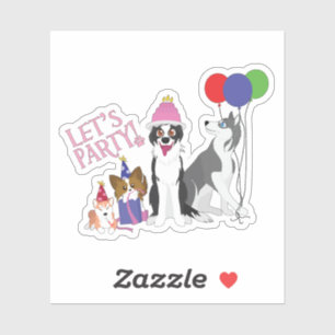 Party Animals Sticker
