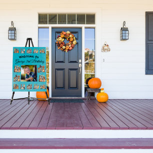 Party Animals Theme Kids Birthday Welcome Sign