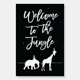 Party Animals Welcome to the Jungle Foam Board