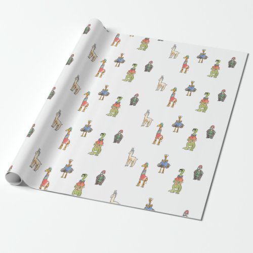 Party Animals Wrapping Paper