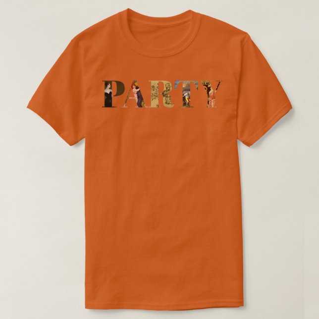 Party Art edition T-Shirt (Design Front)