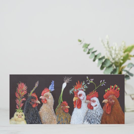 Party at The Coop #2 flat card (Standing Front)