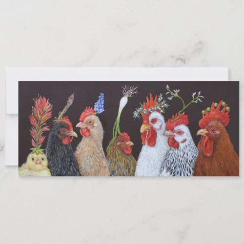 Party at The Coop #2 flat card