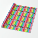 Party Axolotl Wrapping Paper