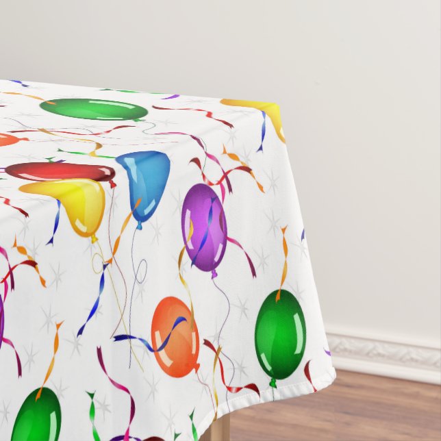 Party Balloon Tablecloth (In Situ)