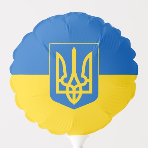 Party Balloon  Ukrainian Flag Emblem  Ukraine