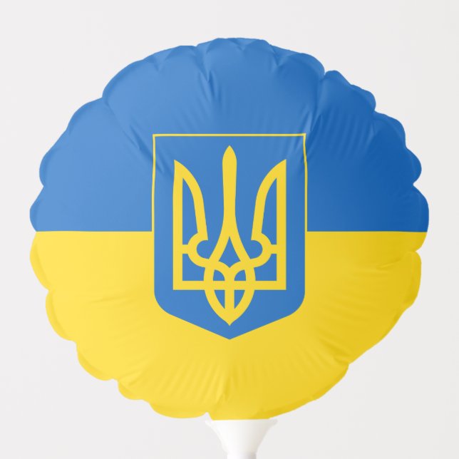 Party Balloon & Ukrainian Flag, Emblem / Ukraine (Front)