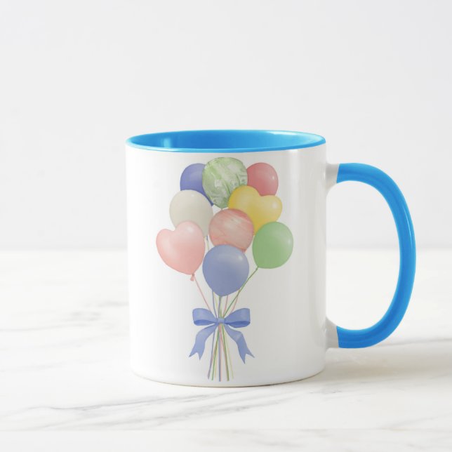Party Balloons Mug (Right)