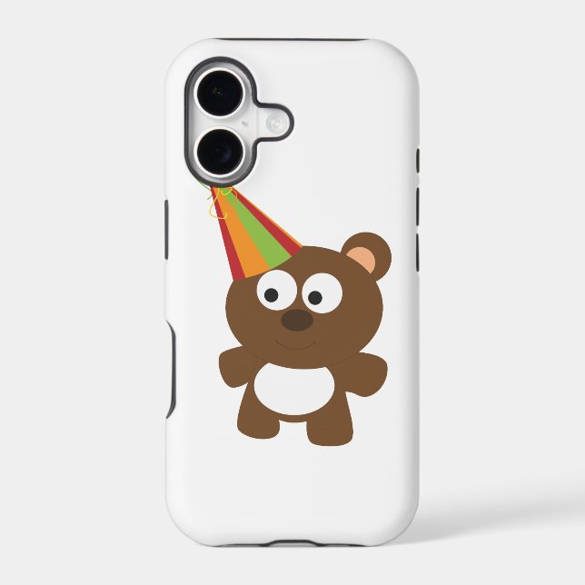 Party Bear Iphone Case (Back)