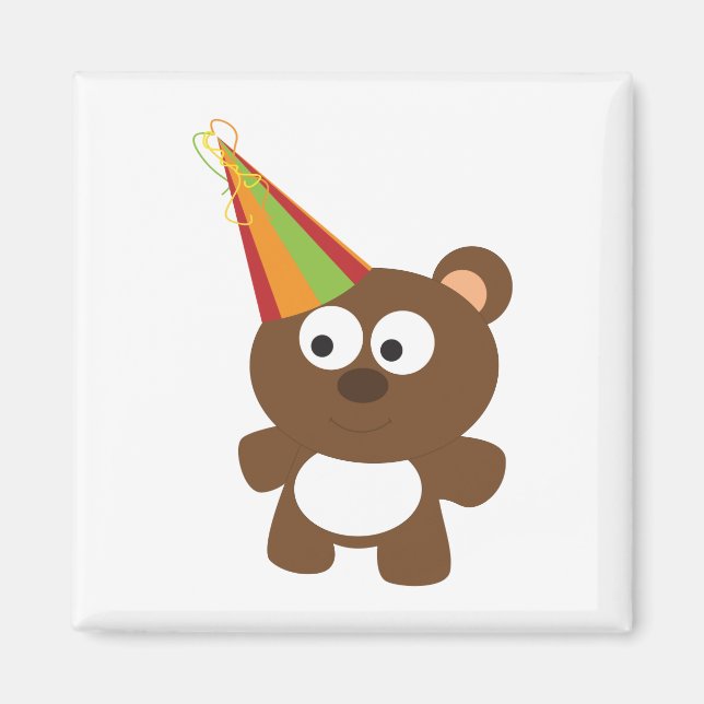 Party Bear Magnet (Front)