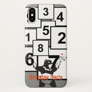 Party Bear Pin Board iPhone X Case