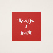 Party Bear Thank You (Back)