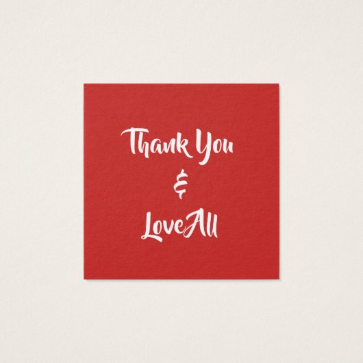 Party Bear Thank You (Back)