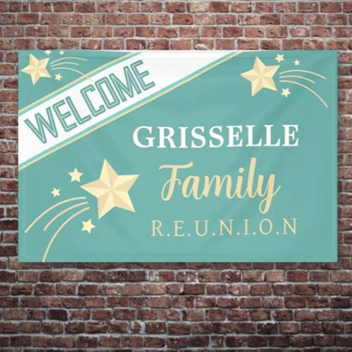 Party Big! Giant Family reunion Banner