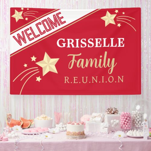Party Big Giant Family reunion Banner