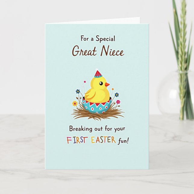 Party Bird Celebration Card (Front)