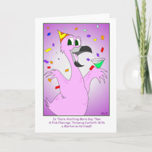 Party Bird: Gay Birthday Card