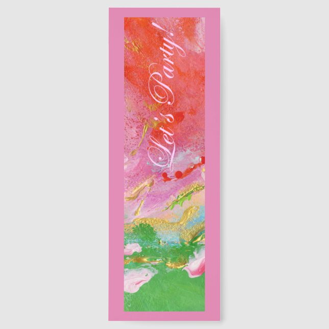 Party Bookmark (Front)