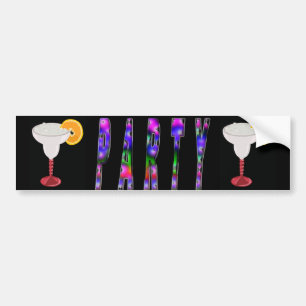 Party Bumper Sticker
