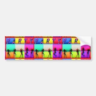Party Bumper Sticker