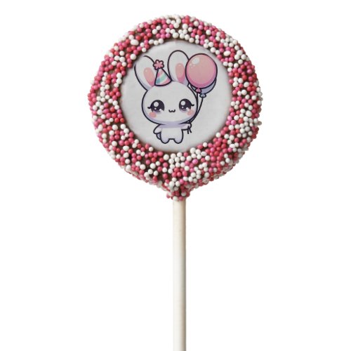 Party Bunny Chocolate Covered Oreo Pop