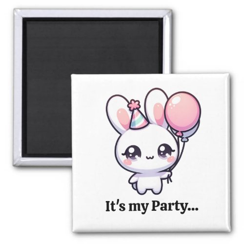 Party Bunny Magnet