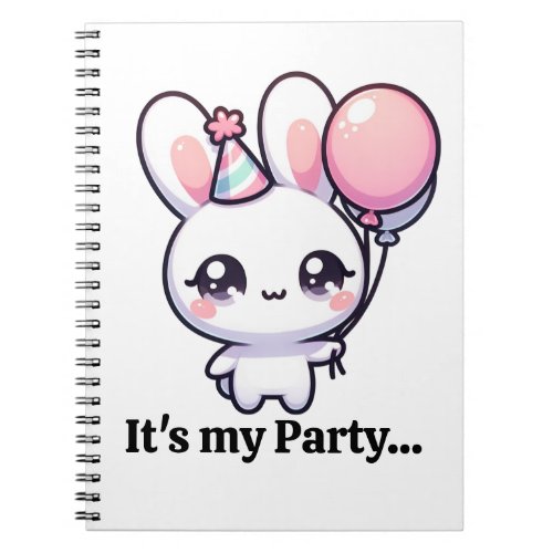 Party Bunny Notebook