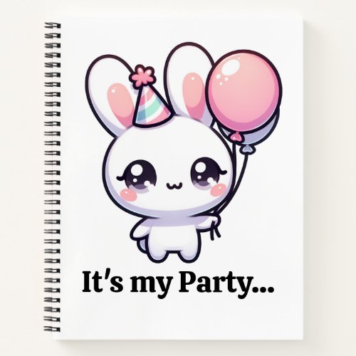 Party Bunny Notebook
