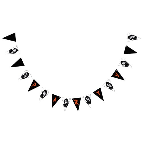 Party Bunting BannerHalloween Party Ghost Bunting Flags