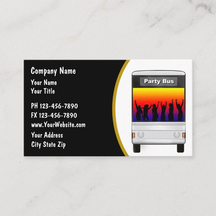 Party Bus Rental Business