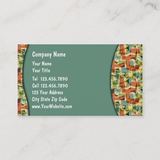 Customizable Party Business Cards