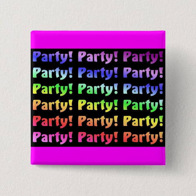 Party! Button (Front)