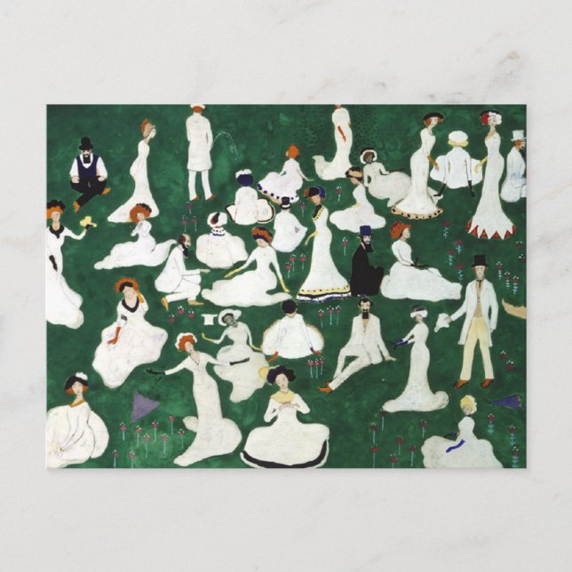 Party by Kasimir Malevich Postcard (Front)