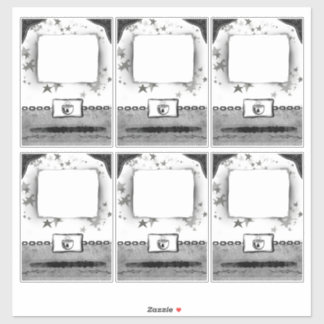 Party Cards Stickers for Planners or Custom Names 