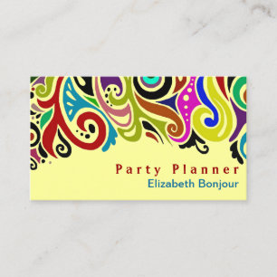Party - CHANGE COLOR Business Card