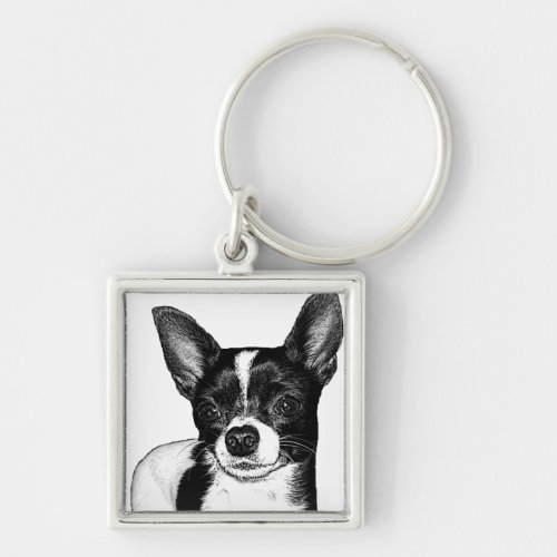 Party Chihuahua Keychain