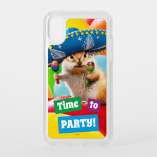 Party Chipmunk In Sombrero Speck iPhone X Case