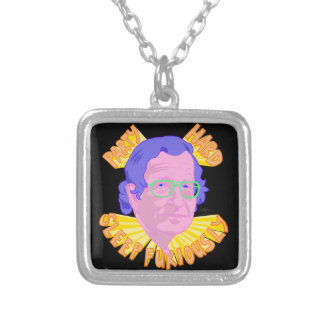 Party Chomsky Silver Plated Necklace