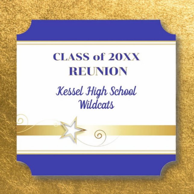 Party! Class Reunion  Paper Coaster (Creator Uploaded)