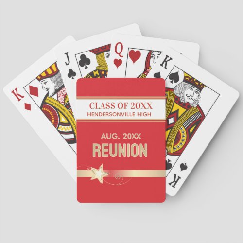 Party! Class Reunion Poker Cards