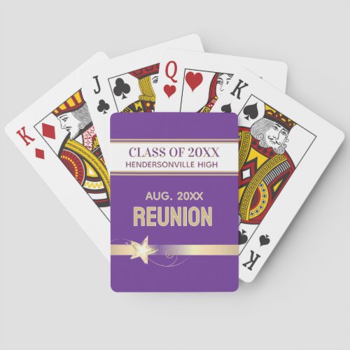 Party! Class Reunion Poker Cards