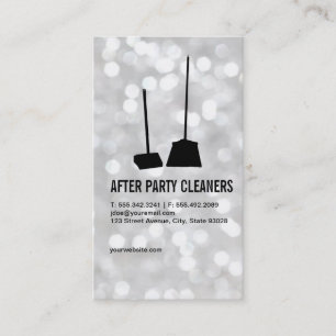 Party Cleaners / Bokeh Business Card