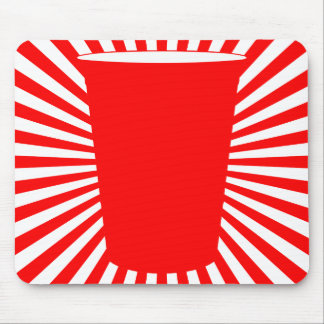 party cup mouse pad