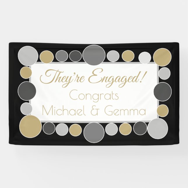 Party!! Custom engagement banner!! Banner (Horizontal)