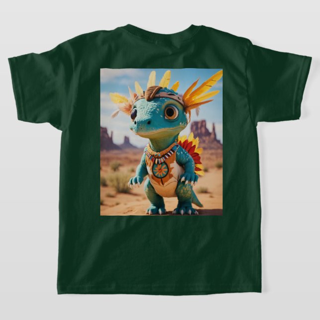 "Party Dino Adventure!" T shirt (Laydown Back)