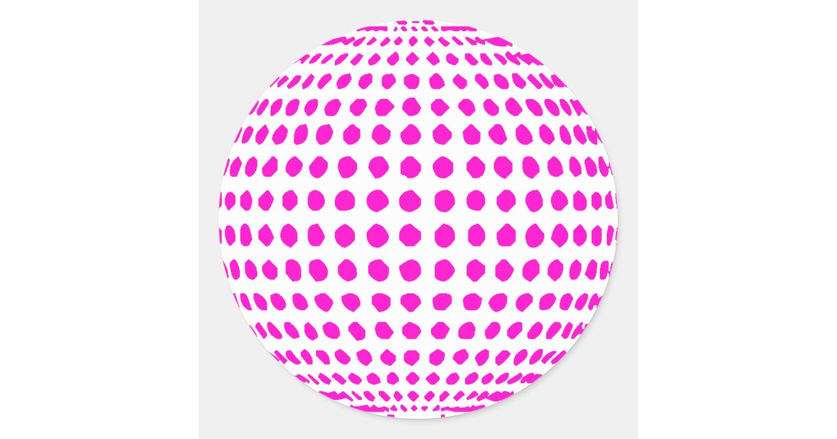 pink disco ball thank you stickers