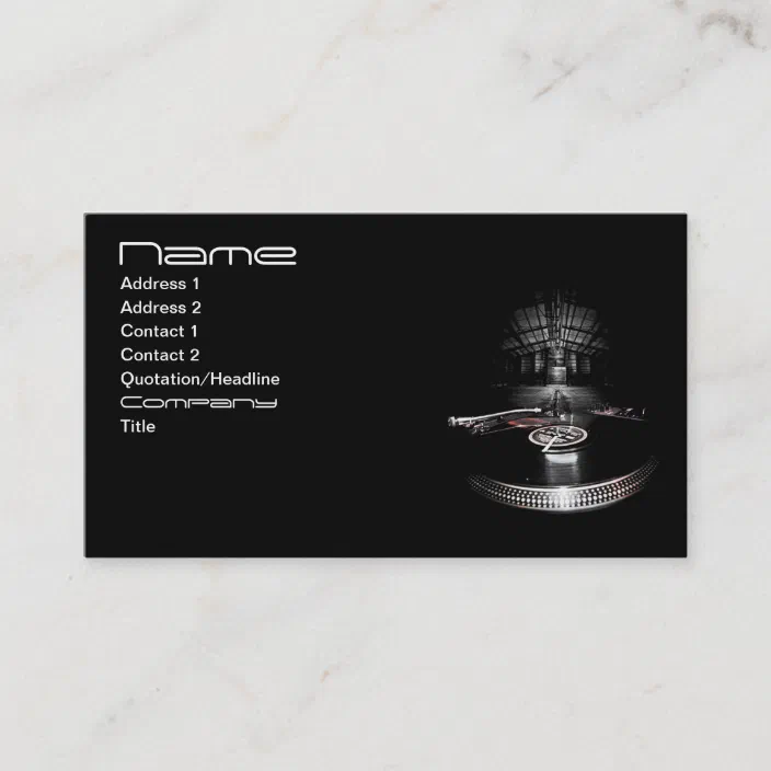 Dj Business Cards / 19 Dj Business Cards Free Premium Psd Eps Illustrator Downloads : Digital dj / cdj business card.