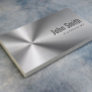Party DJ Cool Stainless Steel Metal Business Card