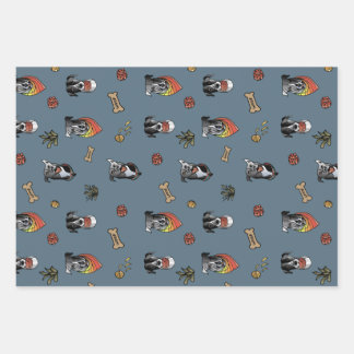 Party Dog Wrapping Bundle Paper Sheets